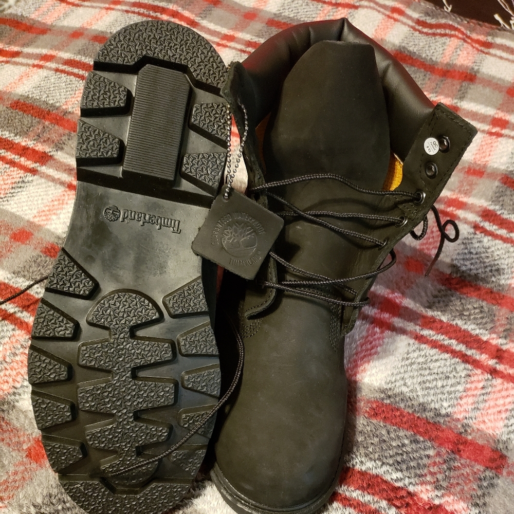 Black Timberland Boots